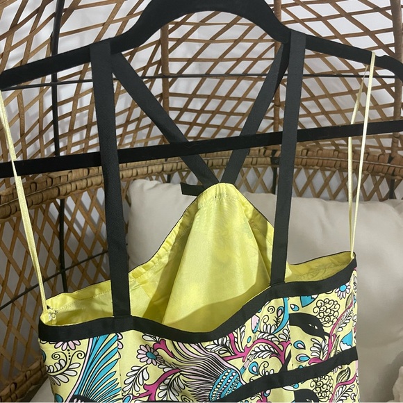 Anthropologie Tabitha size 4. Bird of Paradise silk dress - Picture 6 of 15